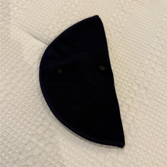 Navy Wool and Cashmere Maxi Coat - Picture 8 of 11